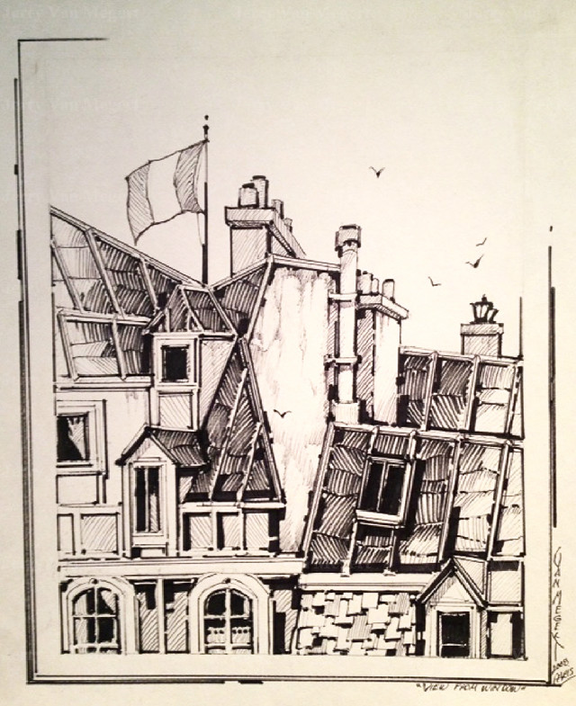 View from Artist's Studio, Paris #2 