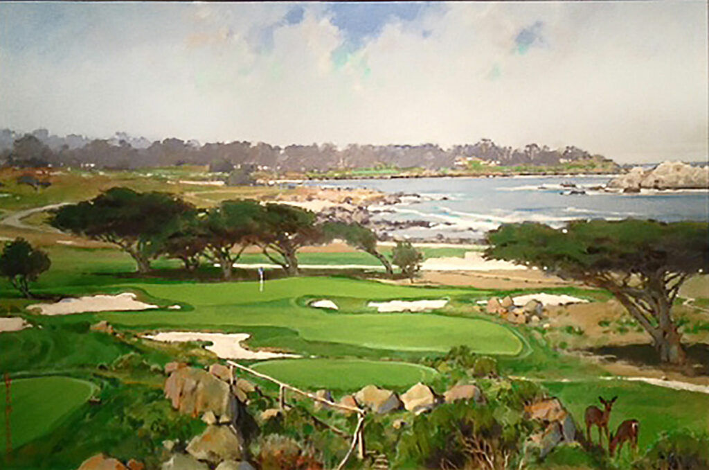 Cypress Point - Commission (Sold)