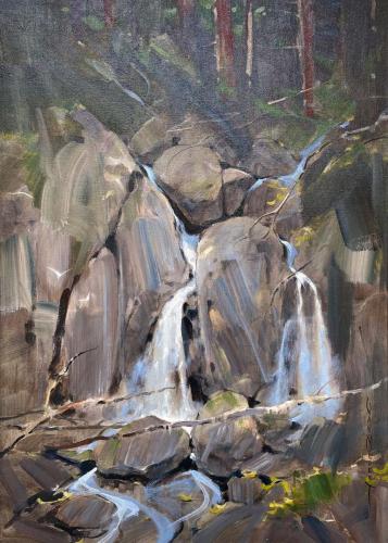 Russian River Water Fall, Sonoma County 30"x20"